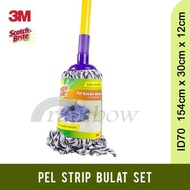 3m Scotch Brite Round Cotton Mop Set - Round Cotton Mop Cloth