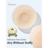 【Veimia-Nipple Covers】3-6pcs Silicone Nipple Covers Reusable Veimia-透气孔圆圆胸贴 Penutup Puting Angkat Ya