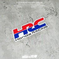 Car Sticker Suitable for Honda Motorcycle HRC RACING Modified Reflective Sticker Body Helmet Sticker