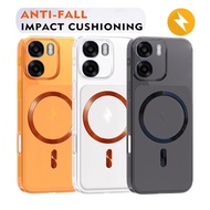 Soft Case For Oppo A6S A6T A6X A6 Pro Macaron Colors CD Pattern Magnetic Coil Lightning Back Pattern