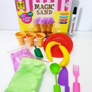 Kids Toys MAGIC SAND ICE CREAM MAKER MAGIC SAND ICE CREAM MAGIC SAND