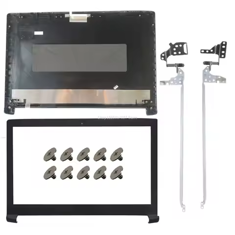 NEW Laptop Case LCD Back Cover/Front Bezel/Hinges For Acer Aspire 5 A515-51 51G A315-31 A315-33 A315