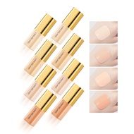 LAMUSELAND 8Pcs/Set Mini Cute Concealer Liquid 4 Colors Concealer Hide The Blemish Easy to Carry 3.5