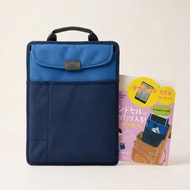 全新日本買 深藍色兒童 iPad 保護袋 保護套 (B5 Size) 返學用一流 帶 iPad / 放入書包 超方便