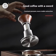 Zerohero Coffee Tamper Stainless Steel TamperWaffle/European Arc Base Level Constant Force 30lbs 58m