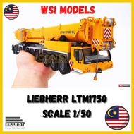 WSI Models | Liebherr LTM 1750 Mobile Crane Model Diecast Scale 1/50 Model