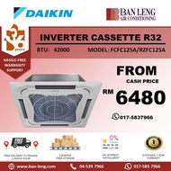 Daikin SkyAir Inverter Cassette R32 | FCFC125A/RZFC125A/F