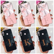 Asus Zenfone 5 5Z 2018 ZE620KL ZF620KL ZS620KL X00RD Z01RD Cute Initial Letter Soft Silicone TPU Phone Case