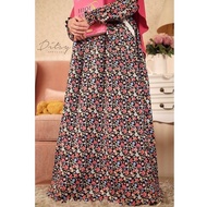 Ditsy Nightgown Oct 19 Periwinkle Ink Size L