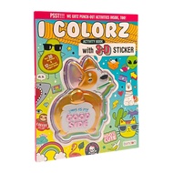 (BBW) 3D STICKER BOOK GIRL TREND