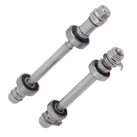 14CM 18CM Wheel Hub Axle Front Rear 6000 Bearing Shaft Front/rear Axle Lever Bike Repair Tool Access