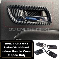 Honda City 2020-2026 GN2 Sedan / GN5 HatchBack Indoor Handle Carbon Fibre Accessories City Accessori
