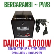 Step UP & DOWN 220V / 110V TRANSFORMER DAIICHI 1000W