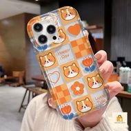 CC56 SOFTCASE LUCKY BEAR HAPPY DAY FOR Realme C2 C12 C15 C20 C11 2021 C21Y C30 C31 C33 C55 NFC C67 -