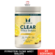 MYPROTEIN Clear Whey Isolate 20 servings MYPROTEIN myprotein isolate