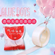 100 Dot Stick Balloon Glue. Dot Glue, Dot Stick. Balloon Tape Stick Gam Tampal Balloon
