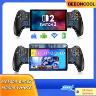 BEBONCOOL MC5000 Hall Effect Gamepad Bluetooth for Switch2/iOS/Android - 0 Drift & Low Latency for X