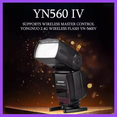 YONGNUO YN560 IV YN-560 IV 560IV 2.4G Wireless Flash Speedlite/YN560TX-II Trigger Radio Master Mode 