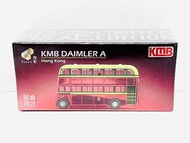 全新 未開封 Tiny 微影 Scale 1:110 1/110 比例 九巴 丹拿 A 型 KMB Daimler A 電鍍 紅色 車牌 4202 ( 路線 尖沙咀 <->九龍城 1 ) 展會 限定 