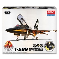 Academy Hobby Model Kit – T-50B Black Eagles Jet, 4D Snap-Fit Airplane for Display