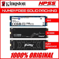 KINGSTON NV2 NVME KC3000 NVME FURY RENEGADE KINGSTON NVME 256GB 500GB 512GB 1TB NVME M.2 2280 NVMe PCIe SSD NVME