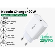 Ugreen- 60450 Charger Adapter - 20W Fast Charging - Ugreen Charger Head Cover