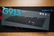 ⭕無線機械式鍵盤⭕ ⭐ 🌟Logitech G913 Lightspeed RGB 無線機械式鍵盤 黑色 ⭐🌟