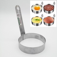 Stainless Steel Pancakes Egg Mold / 8.5cm Egg Benjo / Burger Benjo / Burger Egg Benjo maker / Acuan 