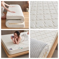 New goods Perfumed fabric cooling latex mattress Memory Latex Fillings Mattress Topper Thicker Soft Tilam Single Queen King Size Foldable Tatami floor mat