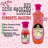 [NON CAUSTIC SODA] BIO Dish Washing Liquid Powerful Washing/ Sakura/ Dish Wash Washer Liquid/ Non To