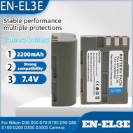 EN-EL3E Battery 2200mAh Li-ion Rechargeable Battery For Nikon D30 D50 D70 D70S D90 D80 D100 D200 D30