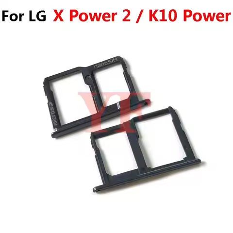 SIM Card Slot Holder For LG X Power 2 X Power II LV7 L63BL K10 Power X500 M320 M322 M327 Micro SD Ca