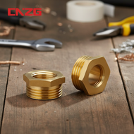 BSP Brass Reducing Bushing 1/8 1/4 3/8 1/2 3/4 G1 Male to Female Thread Pipe Connectors for Water, F