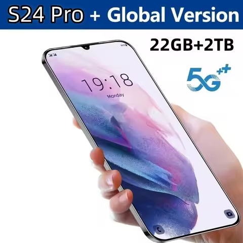 2026 New Hot S24 Pro original global version HQ intelligent 4G 5G Snapdragon 8 Gen4 8000mAh battery 