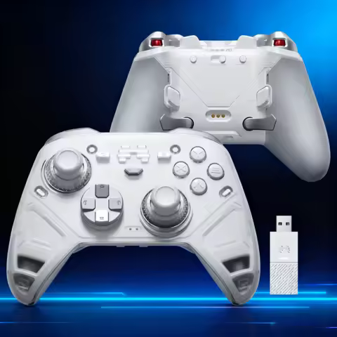 BEITONG KP70 Wireless Game Controller, Dual Auto-Sense Trigger, 6 Back Paddles for NS/PC/iOS/Android