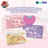 Sanrio SimplyGo EZ-Link Card MRT Bus Ez Link Cards My Melody Kumori Pompompurin Cinnamoroll Ezlink Card Kids Gift Toys