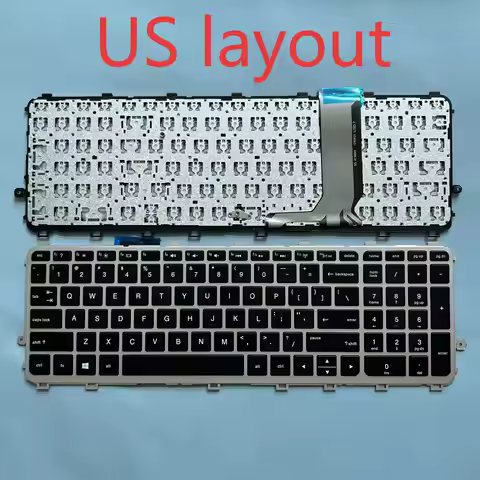 XIN US Keyboard For HP Envy 15-J 17-J 15T-J 15Z-J 17T-J 15-j000 17-j000 15T-J100 15Z-J100 17T-J000 L