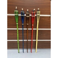 10pcs Warna Warni 90cm Lampu Pelita Raya Buluh/HariRaya Bamboo/Pelita Raya Buluh Panjang