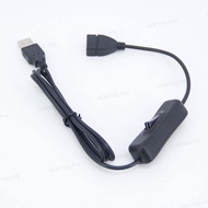 50cm 3.3feet USB 2.0 A Male to A Female Extension connector cable charging Extender Black power 303 