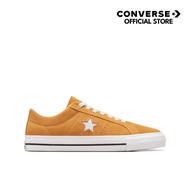 CONVERSE รองเท้า ONE STAR PRO SEASONAL COLOR OX YELLOW ผู้ชาย A09231CM_H4YLXX