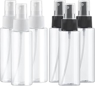 Travel Spray Bottles, 2.7oz/80ml Refillable Clear Plastic Spray Bottle BPA-Free Mini Containers, Sma