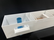 กรองบนสำหรับตู้ปลา (ขนาดตู้ 18-36 นิ้ว) อะคริลิคหนาอย่างดี อุปกรณ์ครบ