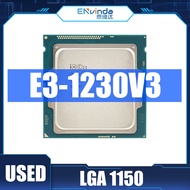 Used Original Intel Xeon V3 Processor E3 1230 V3 E3-1230 V3 Quad-Core CPU LGA1150 Eight-Thread 8M 80