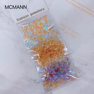 Foot kicks with mixed shapes, set of 3 nail decoration packs