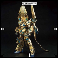 [CLEARANCE] XingDong HG 1/144 Unicorn Gundam 03 Phenex Destroy Mode Gold Coating Version XD Model