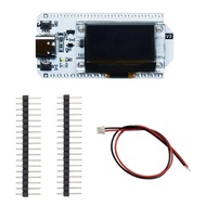 H ELTEC AUTOMATION WIFI ESP32 WiFi Kit 32 V3 Development Board PCB + Metal 0.96 Inch Blue OLED Display Internet of Things for Arduino