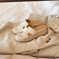 [RETAIL LIQUIDATION] Trieu Lo Tu leather strap sandals, 6cm high, anti-slip, easy to walk in