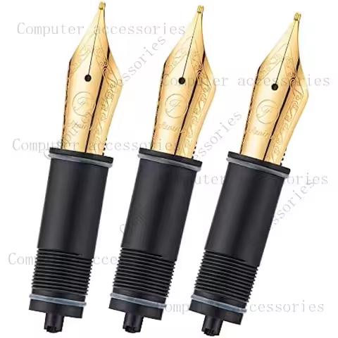 3 PCS Asvine Fountain Pen Replaced Nibs, EF/F/M Nib for V169, P20, P30 and V126
