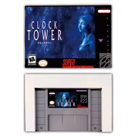 Clock Tower RPG game Card for SNES EUR PAL USA NTSC 16bit Game Consoles with Retail Box Video Game C