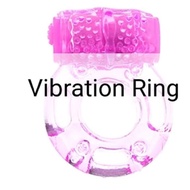 Vibrator Ring getar Big dual cincin bercinta pria kondom sensasi terap